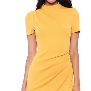 Ribbed block dress Large